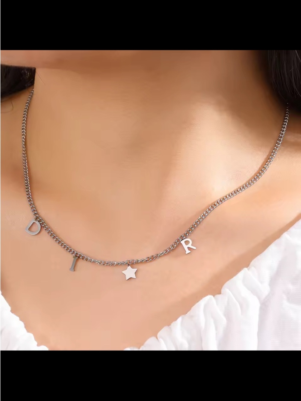 Luxury Fashion Dior Star necklace - Picture 4 of 4